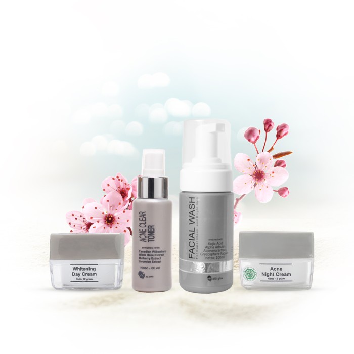 Ms Glow Paket Acne Series