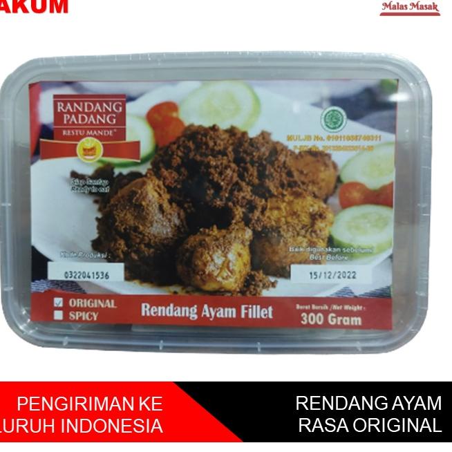 

← Rendang Ayam Restu Mande 300 gram ❆