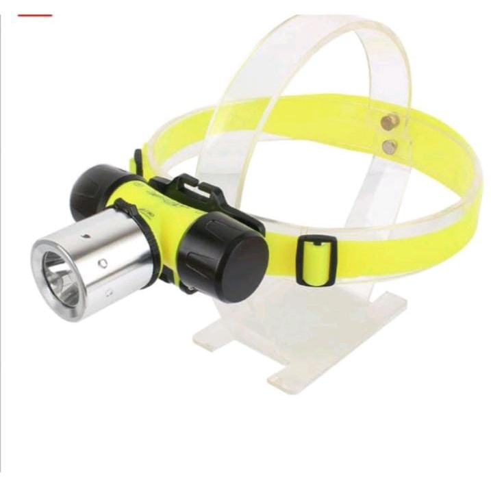 Paket Lengkap Senter Kepala Selam XQ-109 / Senter Diving - Senter Selam