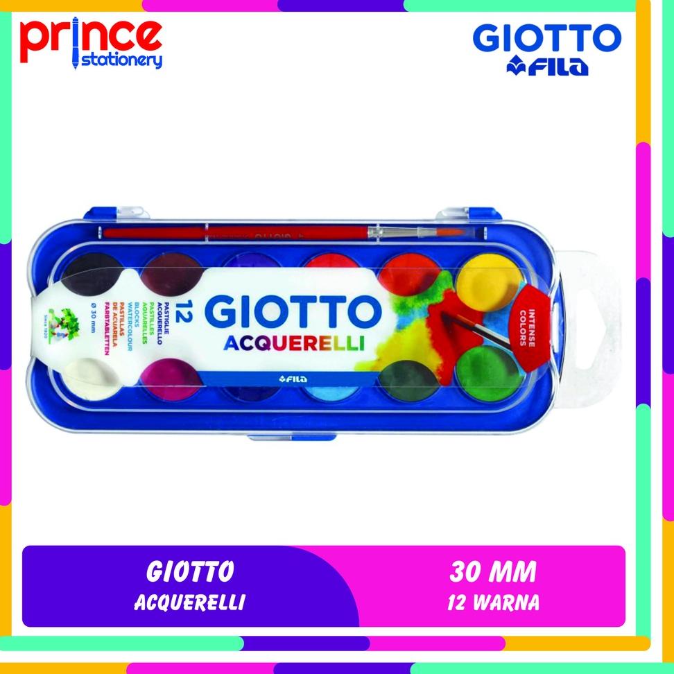 

D90 GIOTTO ACQUERELLI / CAT AIR GIOTTO 30 MM 12 WARNA BARU SPESIAL だ