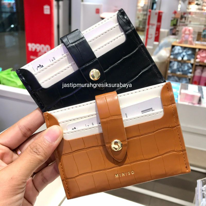 CARD HOLDER MINISO DOMPET KARTU MINISO