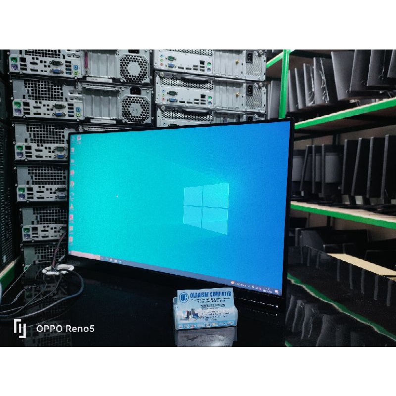 MONITOR LENOVO FREMLIS 75HZ 24 INCH TANPA KAKI BISA PASANG BREKET