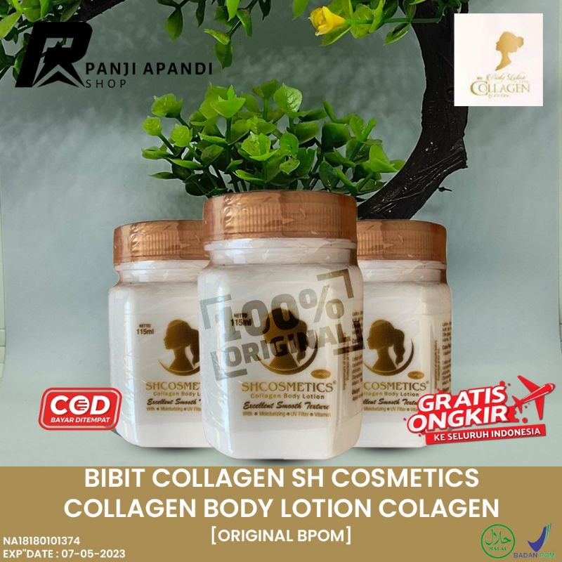 [ORIGINAL] BIBIT COLLAGEN SH COSMETICS - COLLAGEN BODY LOTION COLAGEN