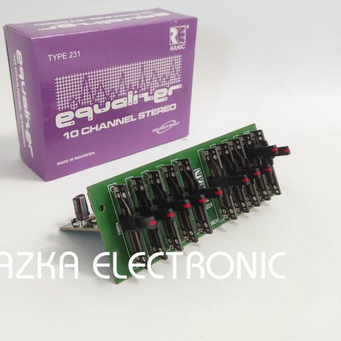☜ Kit Equalizer 10 Channel Stereo ✯