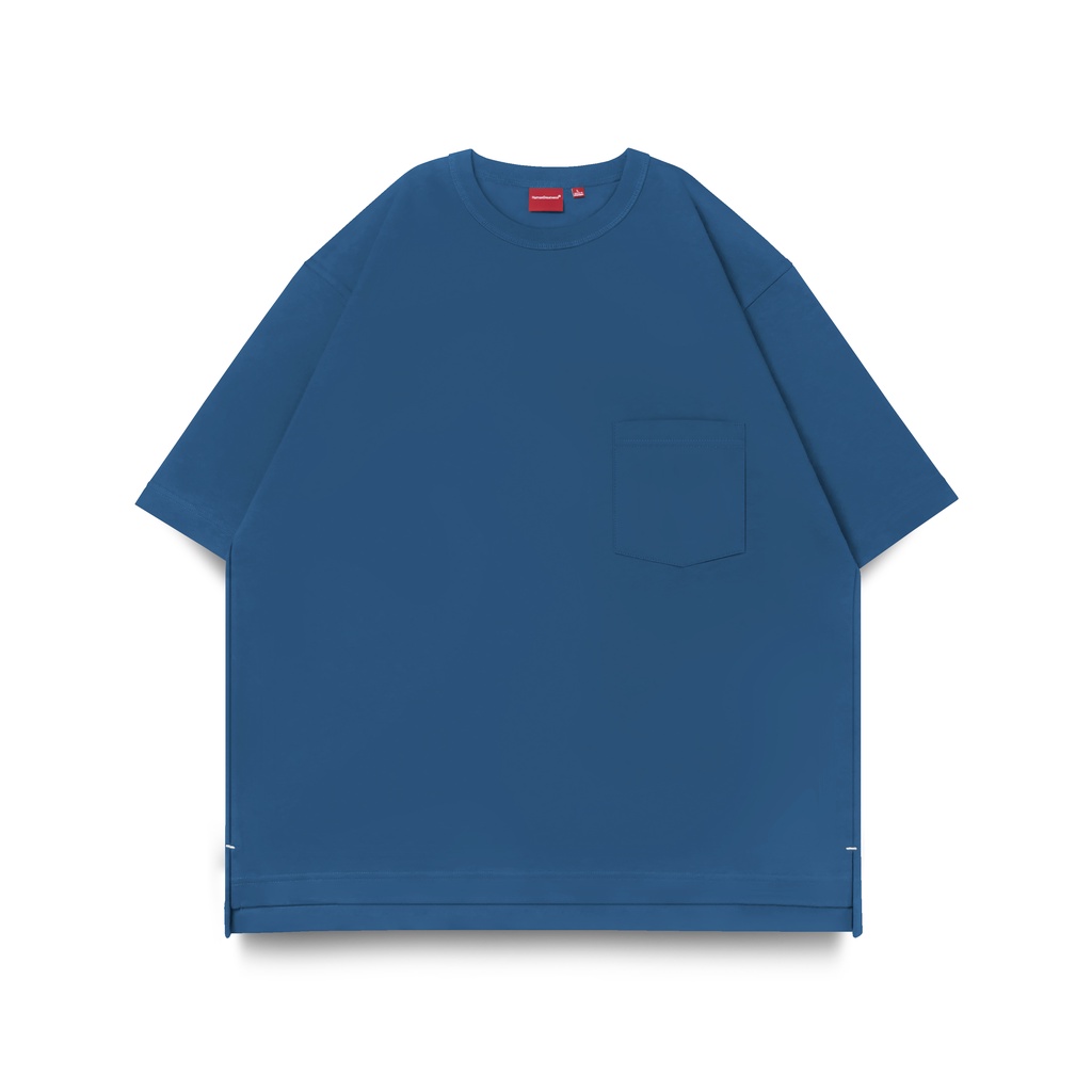 Human Greatness Heavy Cotton T-Shirt Classic Blue HGBasic
