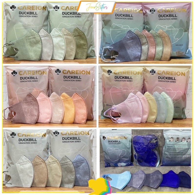 [FS] Masker Duckbill Careion Graduation Series Isi 50pc