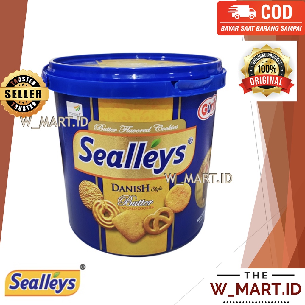 

SEALLEYS DANISH BUTTER COOKIES KUE KERING MENTEGA LEBARAN HAMPERS