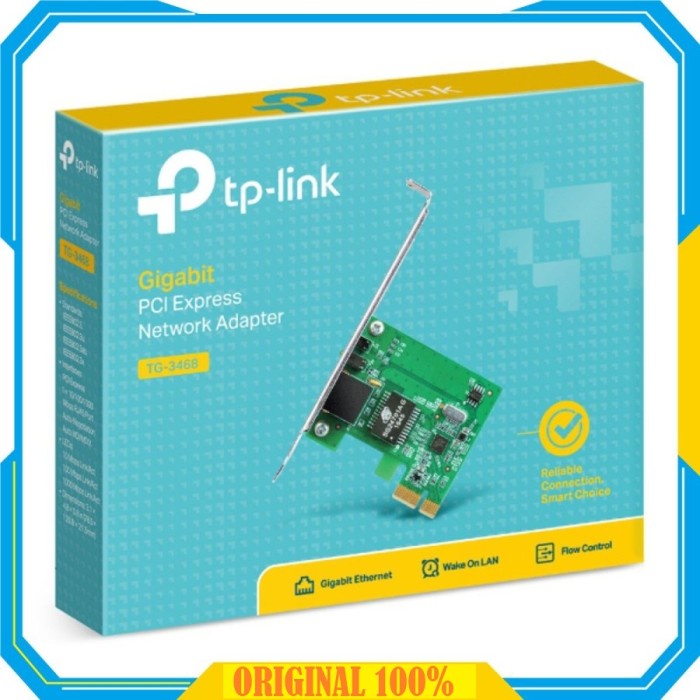 TP-LINK TG3468 Gigabit PCI Express Network Adapter tplink TG-3468