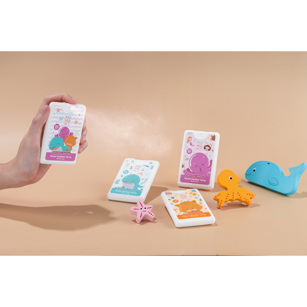 Momami POCKET SANITIZER 18ml / Hand Sanitizer Bayi &amp; Anak