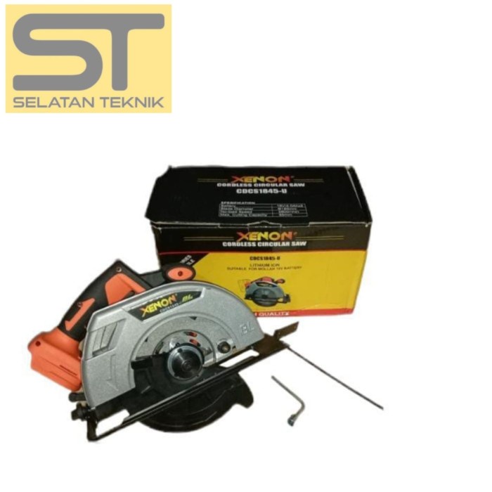 Best Seller Xenon Cdcs 1845 U Cordless Circular Saw Mesin Potong Kayu Unit Only