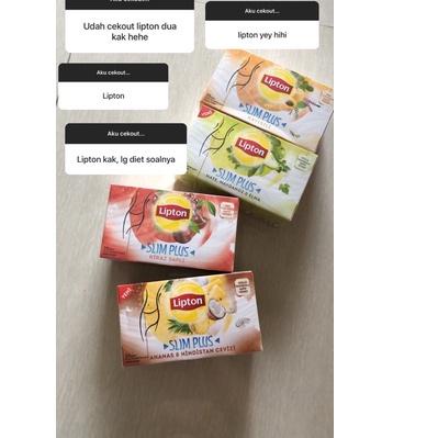 

▼ LIPTON SLIM PLUS ✧