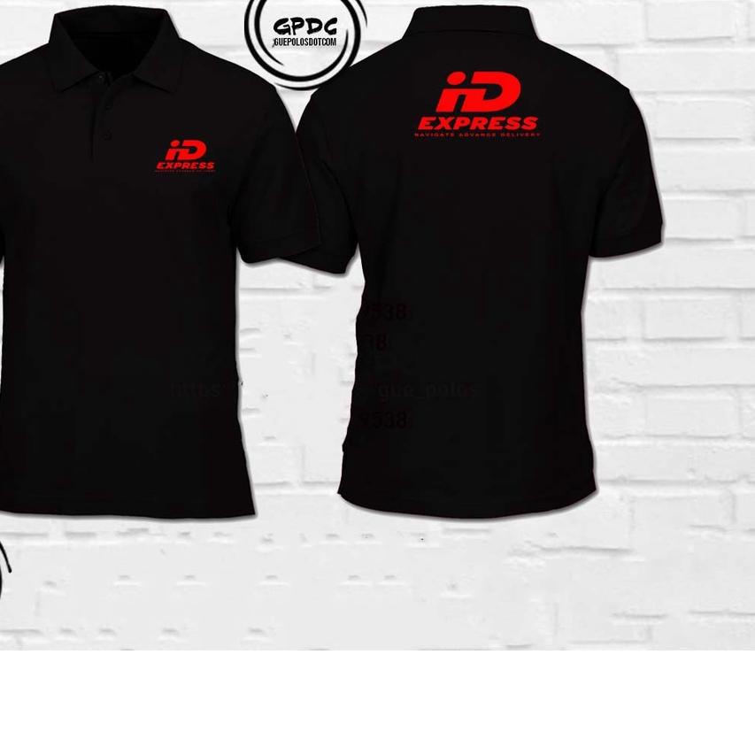 ✴ Poloshirt ID Express Ekspedisi Pengiriman - Polo Kurir ID Express - Kaos ID Express - Kaos Kerah ❋