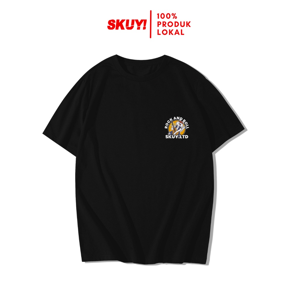 Skuy Kaos Dewasa Hitam Unisex | Rock and Skuy SKY185