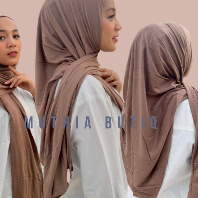 ➳ Pashmina Oval Instan Bahan Kaos Rayon Super Premium || Pashmina Instan Turki. ✽