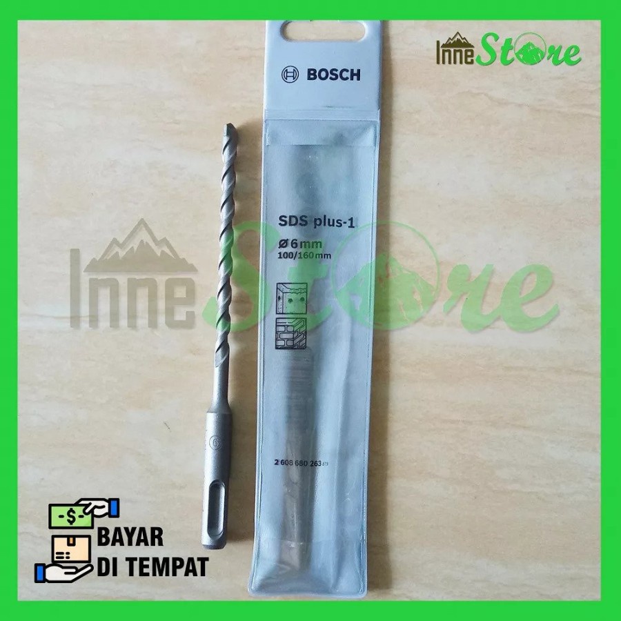 Mata Bor Beton 6mm SDS plus Bosch Mata Bor Tembok 6 mm