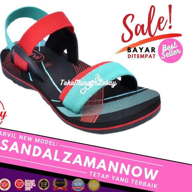 ۝ SANDAL ANAK PEREMPUAN CARVIL MOMO 02-TW | SANDAL GUNUNG SANDAL TALI SANDAL SPONS | ORIGINAL MURAH 
