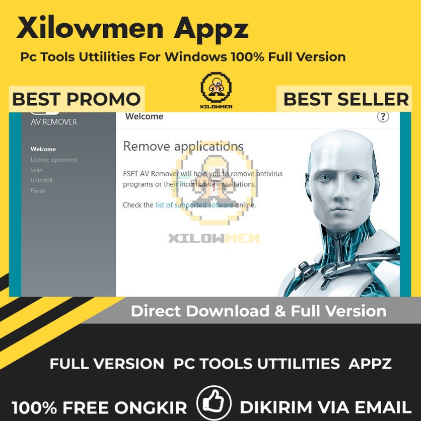 [Full Version] ESET AV Remover tool Pro PC Tools Software Utilities Lifetime Win OS