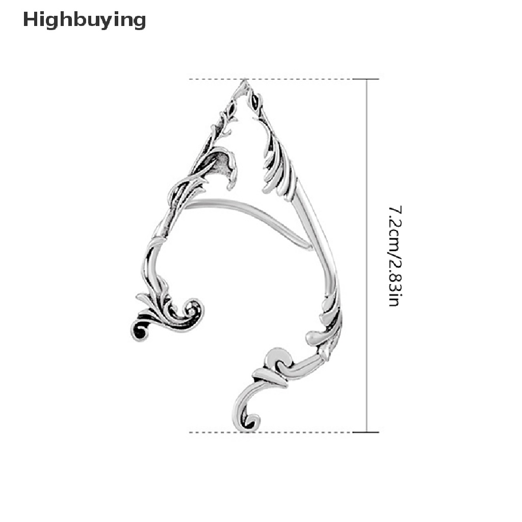 Hbid Gothic Punk Dark Elf Ear Cuff Earring For Women Hip Hop Vintage Ear Clip No Earrings Halloween Cosplay Party Earcuff Jewelry Glory