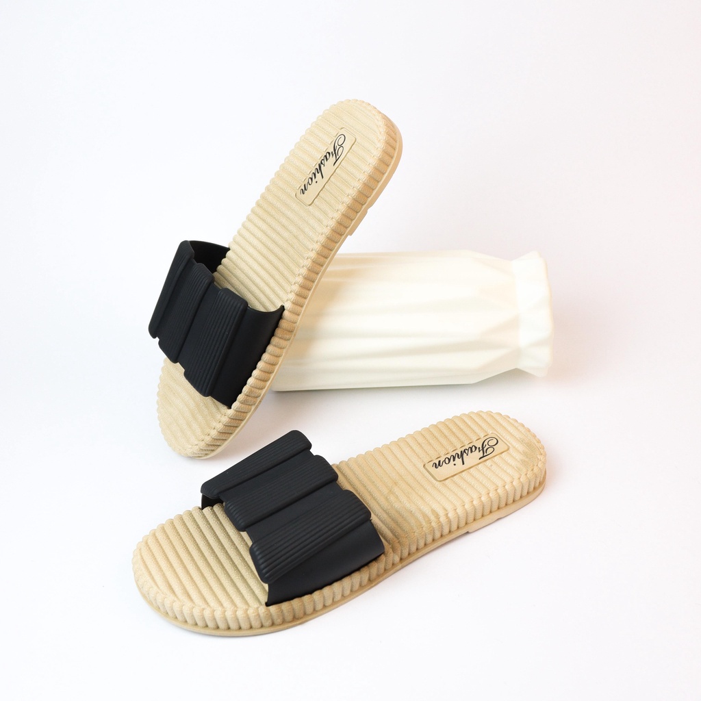 Kiky Sandal Selop Wanita Slip On Teplek - Demorin Sendal