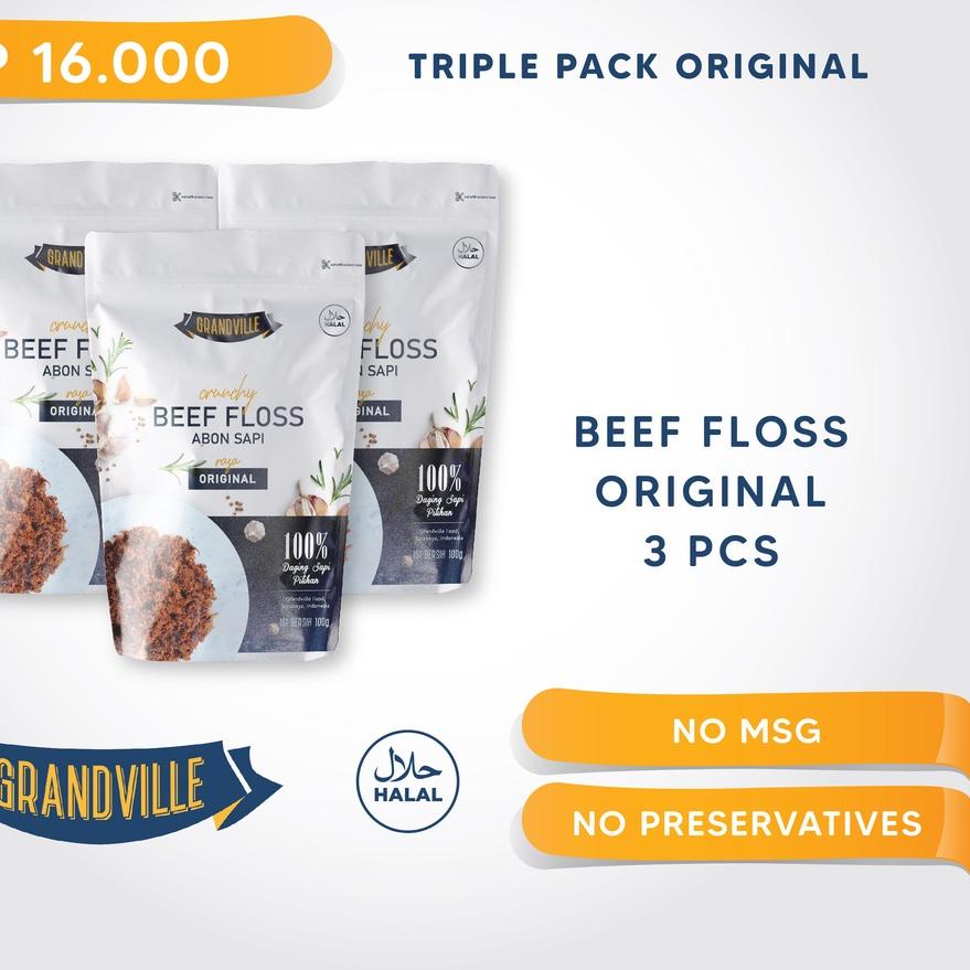 

☺ Grandville Abon SAPI Crunchy Triple Pack Original ♠