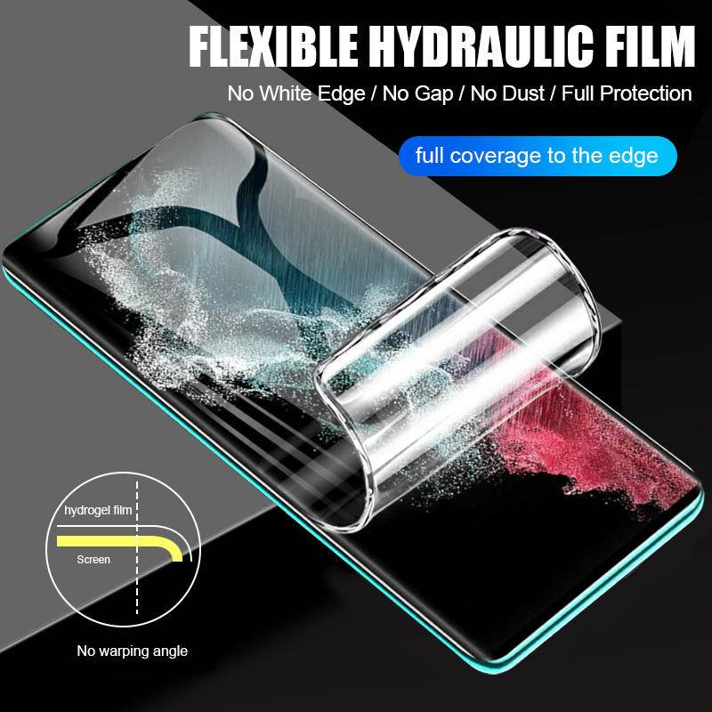 4pcs Untuk Samsung Galaxy A32 A33 A51 A52 A52s A53 A71 A72 A73 4G 5G Pelindung Layar Hydrogel Film Untuk Samsung S20 S21 S22 S23 Plus Ultra FE 4G 5G