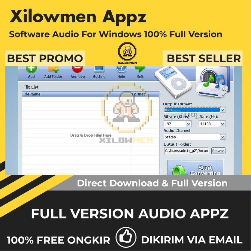 [Full Version] FLAC To MP3 Pro Lifetime Audio Software WIN OS