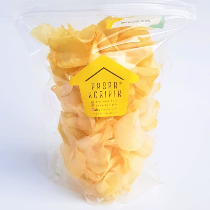 

Terlaris ✨ -Pasar Keripik Singkong Gurih Size Besar 250g- 2.2.23