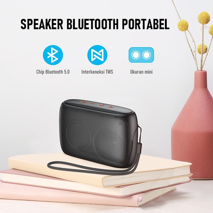 Robot RB110 Speaker Bluetooth Portable Mini Design