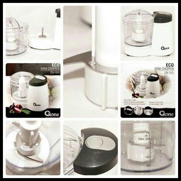 Ox-151 Oxone Eco Mini Chopper Food Processor Pemotong Pencincang