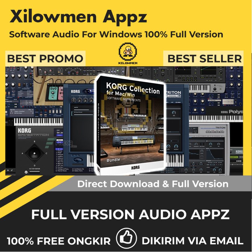 [Full Version] KORG Collection Complete Pro Lifetime Audio Software WIN OS