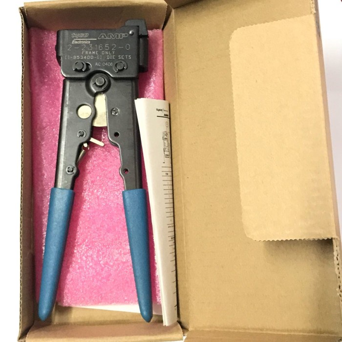 Crimping Tang Crimping Tyco Amp Modular Plug Rj45 Hand Tool 2-231652