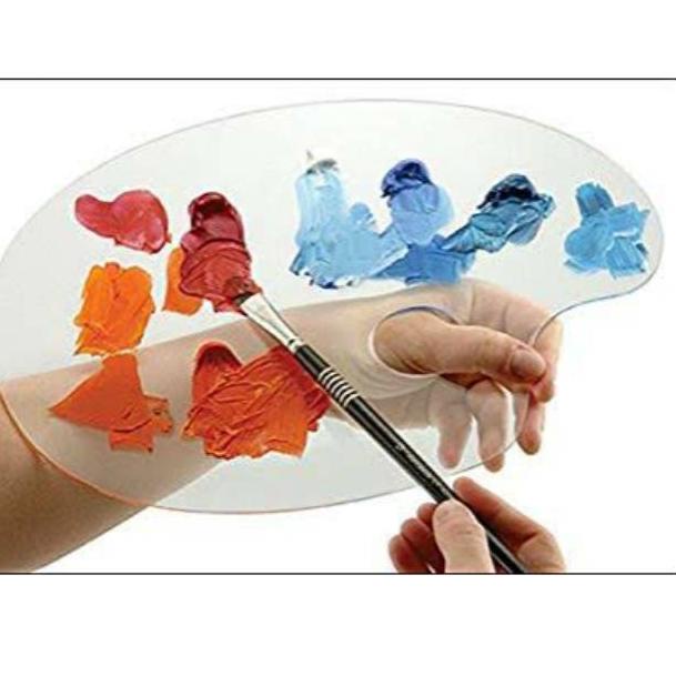 

BRANDS FESTIVAL Palette lukis bahan acrylic oval 20x30cm tebal 3mm buruan