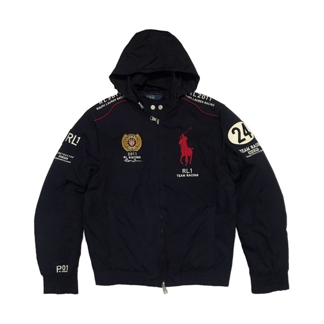 ralph lauren jaket racing team jaket sport ralph lauren second original