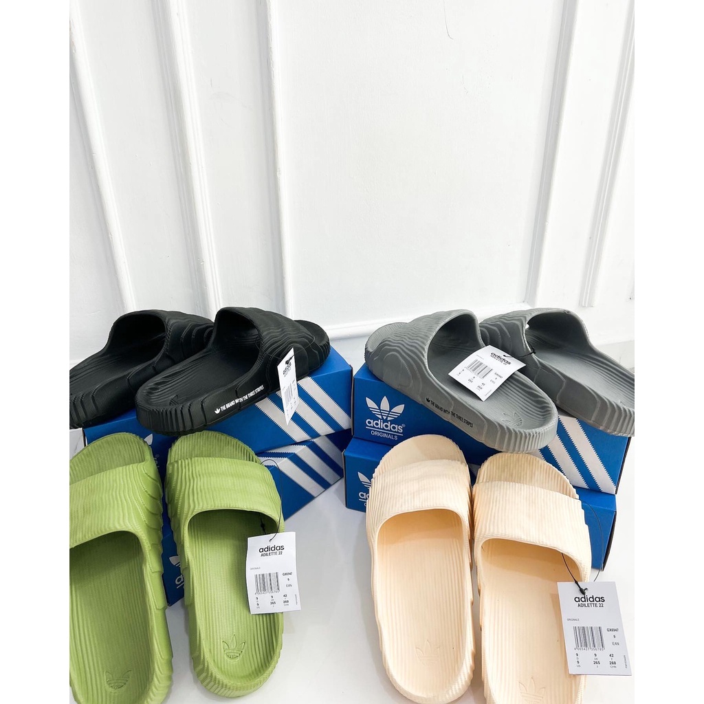 Best Seller - Ad*das Addilette 22 Slide sandals ( Sandal Kekinian ) UNISEX SANDALS