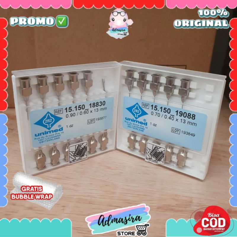 Jarum SOCOREX 0.7 0.9 Unimed Jarum suntik otomatis vaksinasi unggas