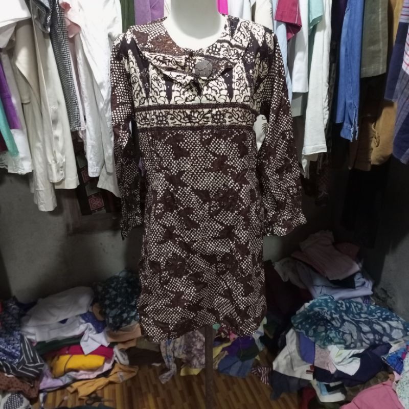 blouse batik wanita preloved ld 100 ats 515