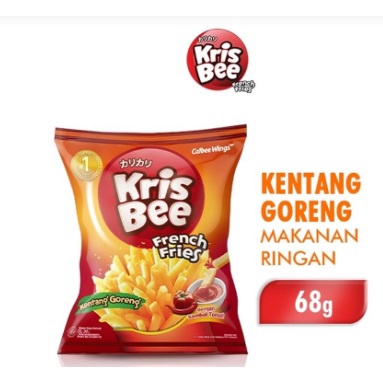 

Krisbee Snack French Fries 68 gr Festifal Snack Fair