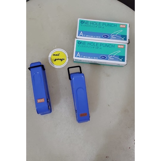 

Pemotong pembolong kertas max one hole punch typeA