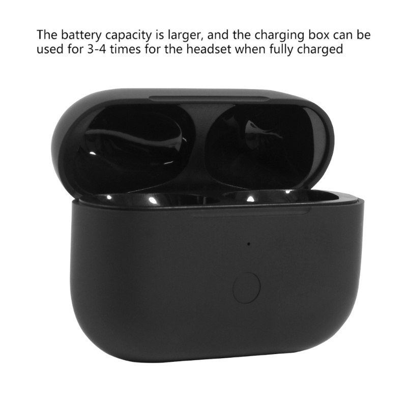 Bt Wireless Charging Box Untuk pro Dengan Indikator LED Casing Earphone Charger Pengganti Kompatibel Dengan Bluetooth