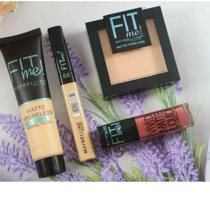 TERLARIS BRANDS FESTIVAL Maybeline Fit Me Set 3in1 / 4IN1 Make Up Set / MAKE UP SET MEIBELLINE FIT M