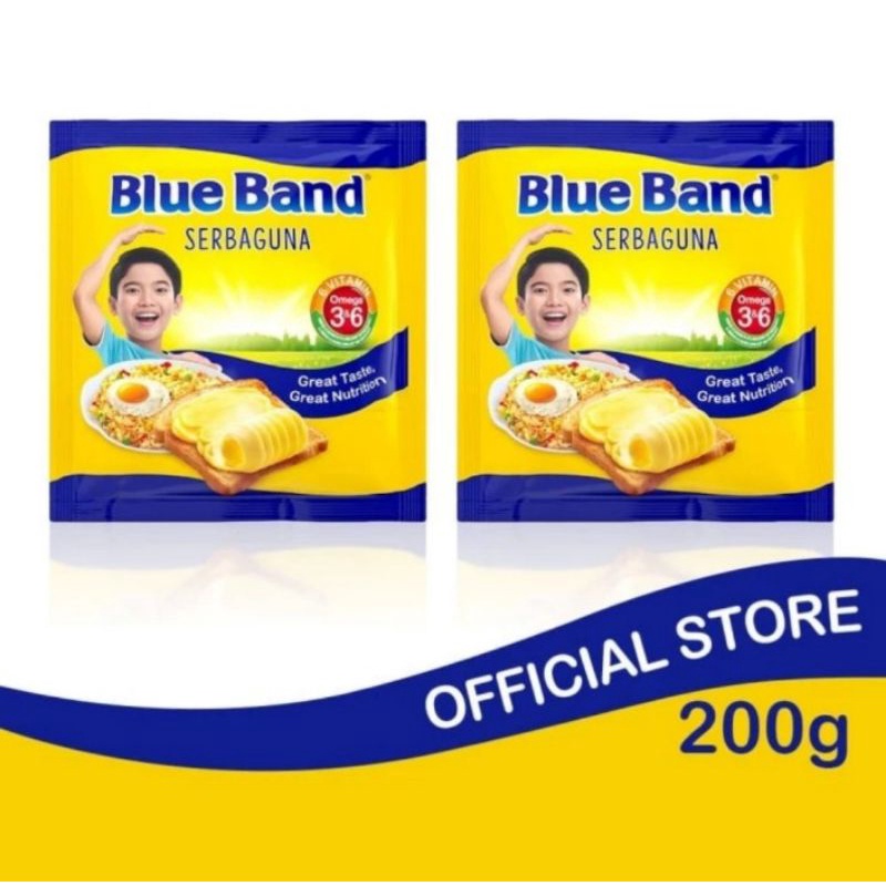 

Blue Band Serbaguna Margarine Plastik 200gr Twinpack