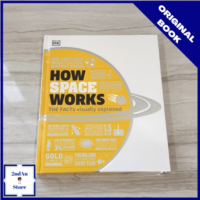 Terlaris Book Import How Space Works - Dk (Hardback)