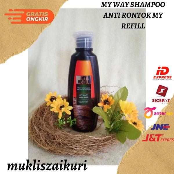 ☄️NEW✨  My Refill MY WAY/Hair serum My Refill MY WAY penumbuh rambut MY WAY REFFIL SHAMPOO ANTI RONT