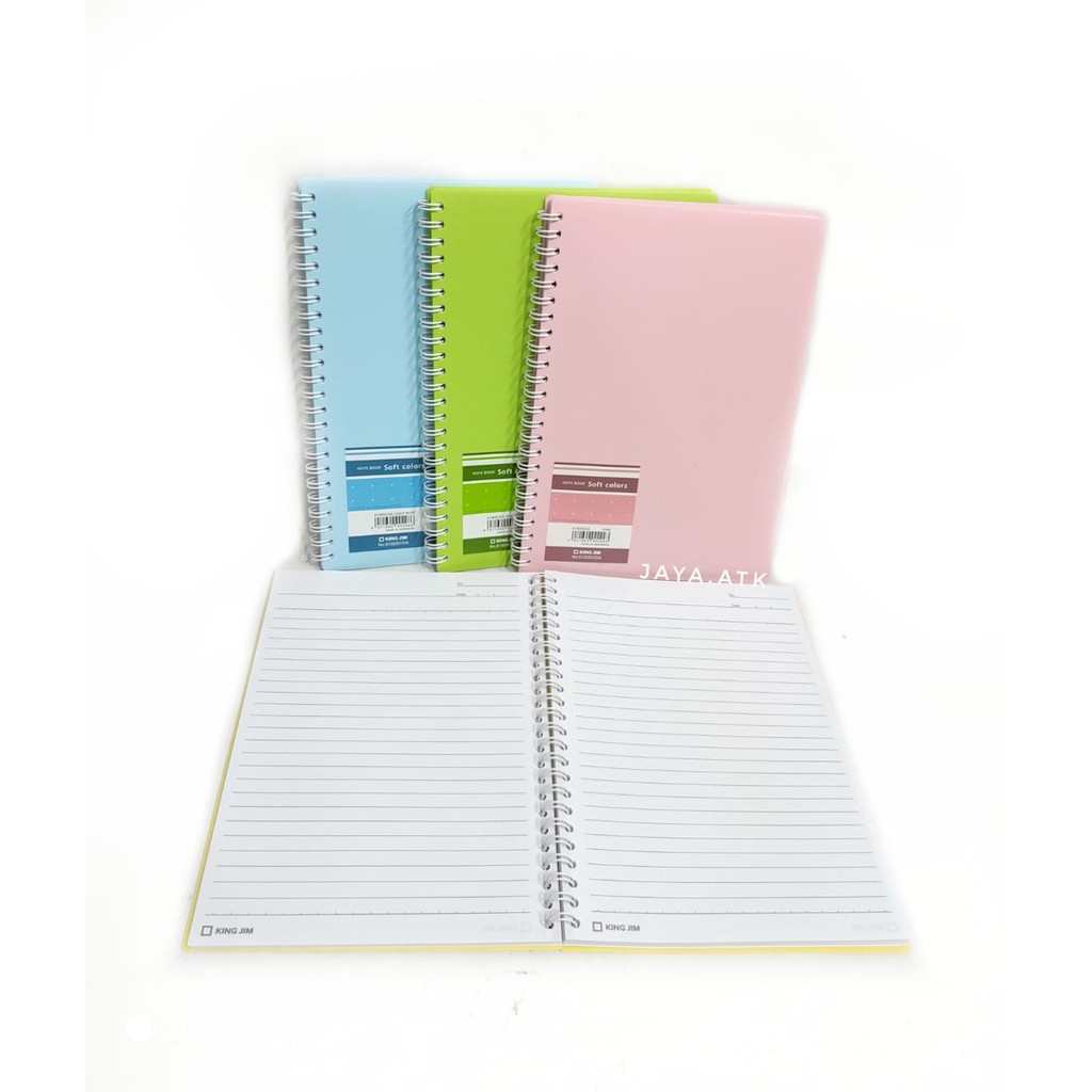 

Terlaris ✨ -BUKU TULIS RING NOTEBOOK A5 POLOS PASTEL LUCU KING JIM 9132SCGA SOUVENIR KADO BUKU JURNAL- 2.2.23