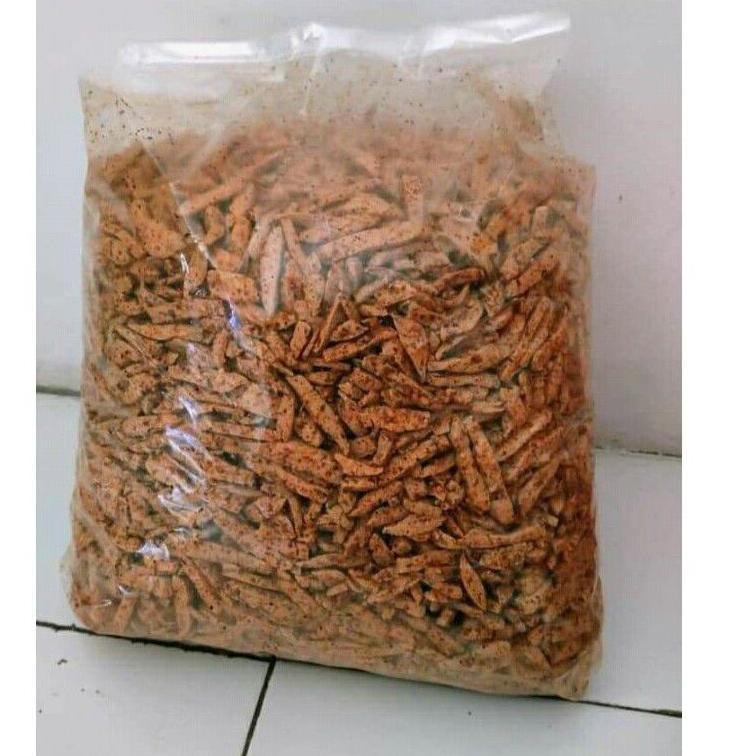 

™ Basreng Kriuk Medok 1 Kg/Pedas Daun Jeruk/Pedas Asin/Original by BASRENG MEDOK ←