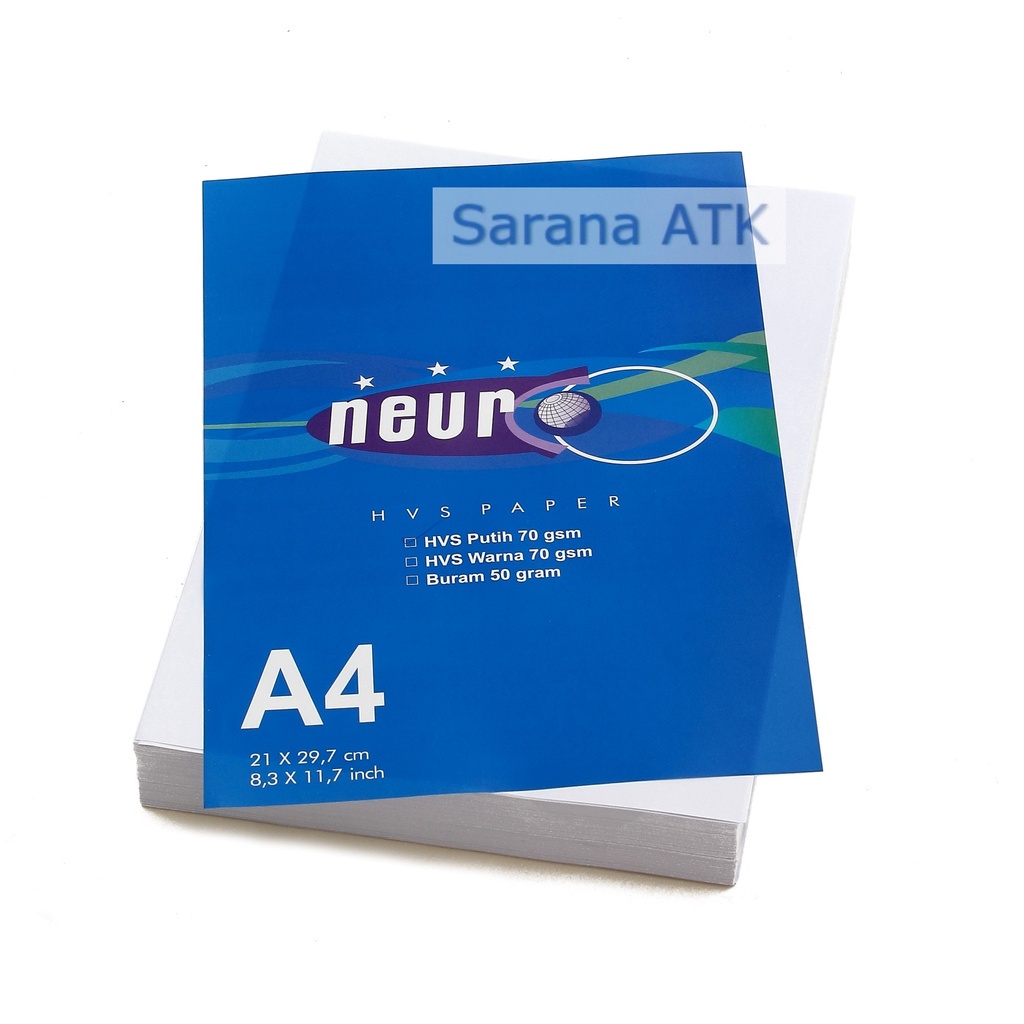 

Neuro - Kertas Fotokopi A4 70 Gram Putih [ PACK]