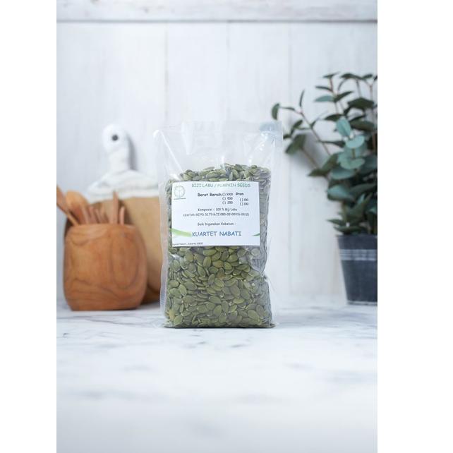 

♥ 500gr Pumpkin Seeds - Biji Labu - Kuaci - Kupas - Mentah - Grade AAA ♔