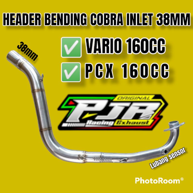 

Leher Vario 160cc & PCX 160cc bending inlet 38mm