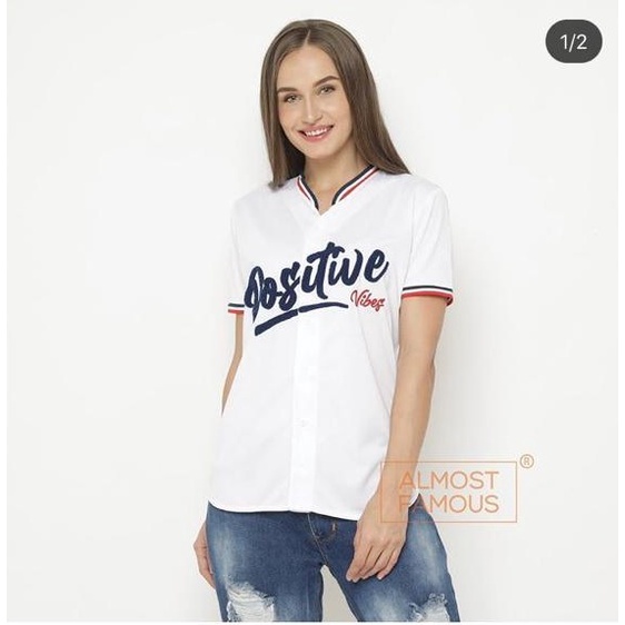 Bisa COD POSITIVE VIBES BASEBALL / BASEBALL JERSEY / KAOS BASEBALL / BASEBALL / Original Asli