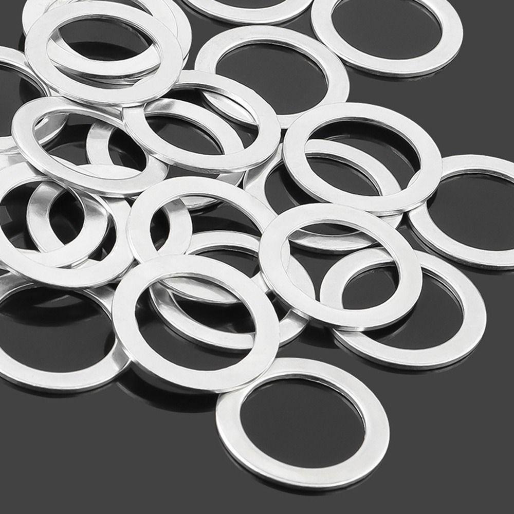 R-FLOWER 10pcs Pedal Sepeda Spacer Engkol Baru Bersepeda Bagian Luar Bersepeda Bagian Sepeda Pedal Pencuci